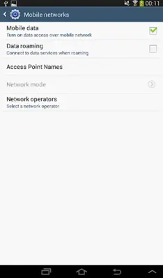 Set Mobile Data android App screenshot 1